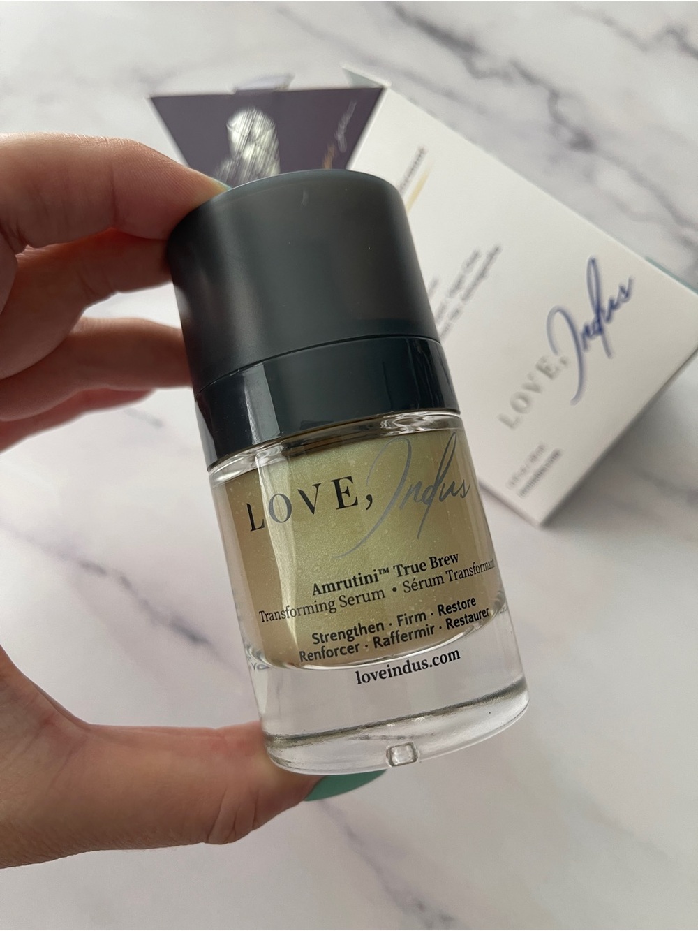 $120 New, Authentic Love, Indus Amrutini True Brew Transforming Serum SALE